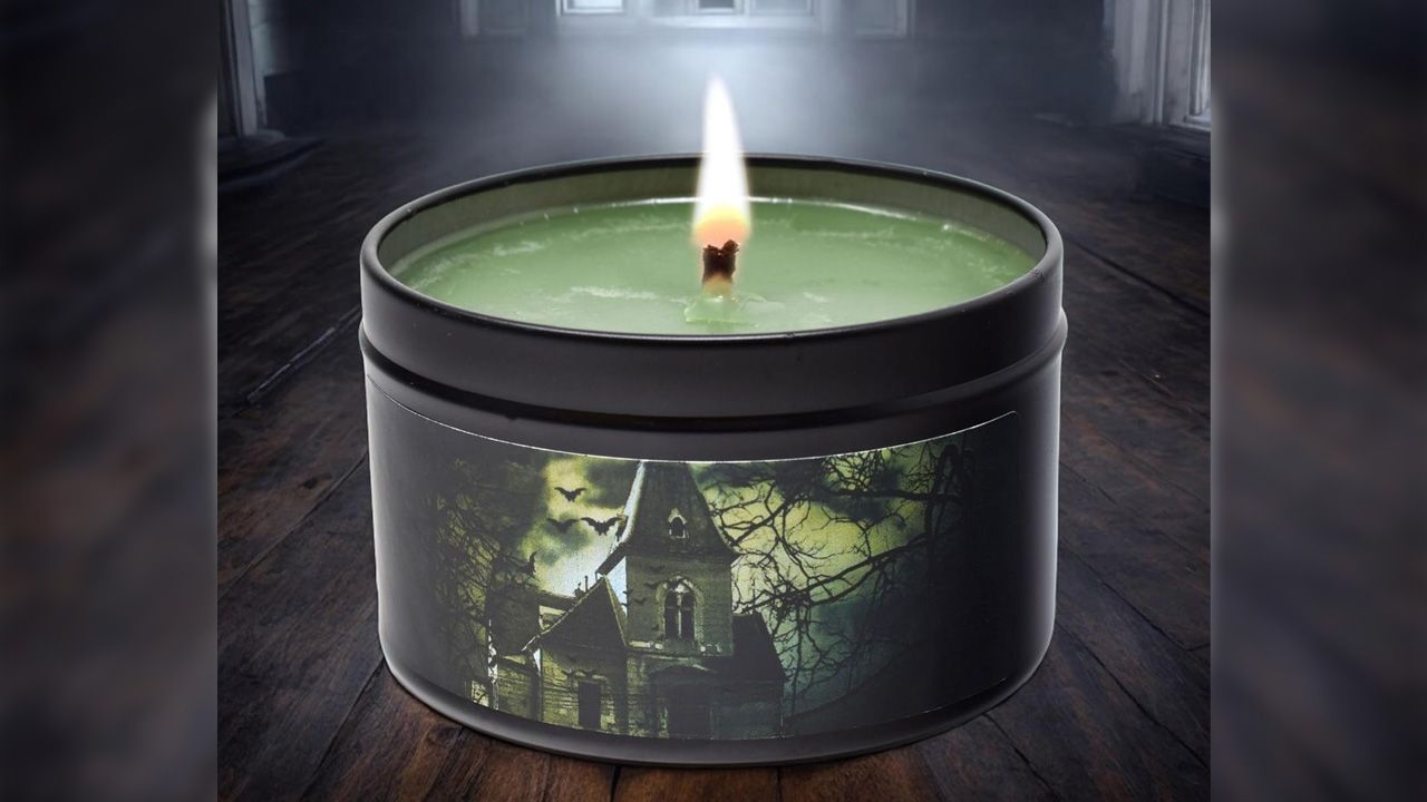 Best Scented Candles for Halloween - Spooky Mansion Halloween Candle