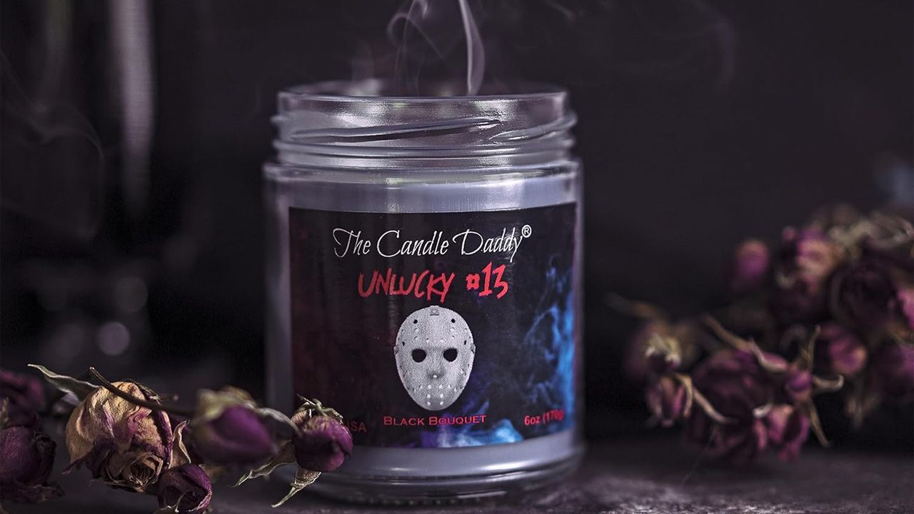 Best Scented Candles for Halloween - Unlucky #13 Horror Movie Candle