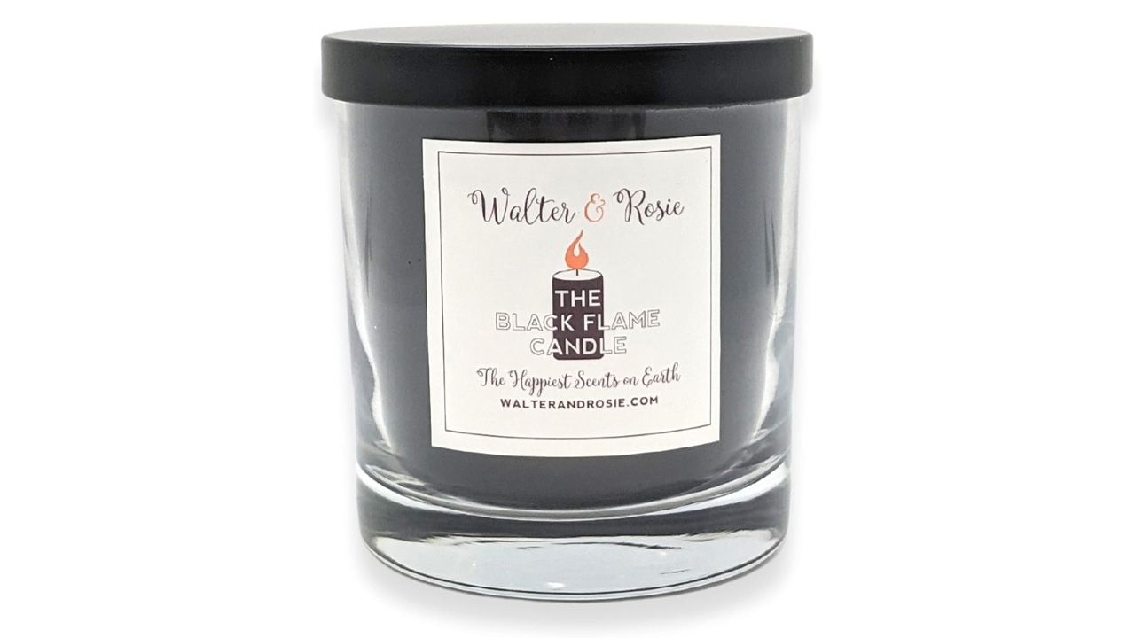 Best Scented Candles for Halloween - Walter & Rosie Hocus Pocus the Black Flame Candle