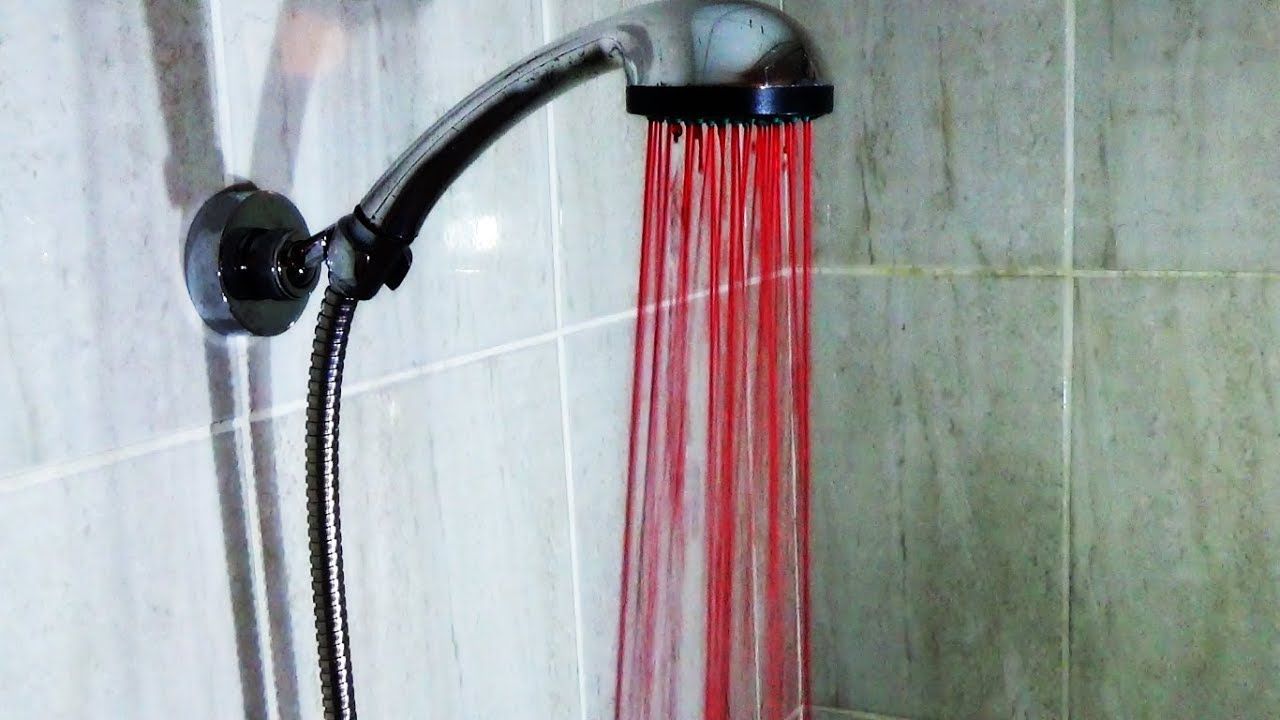 Blood-Soaked Shower Head_1 Youtube