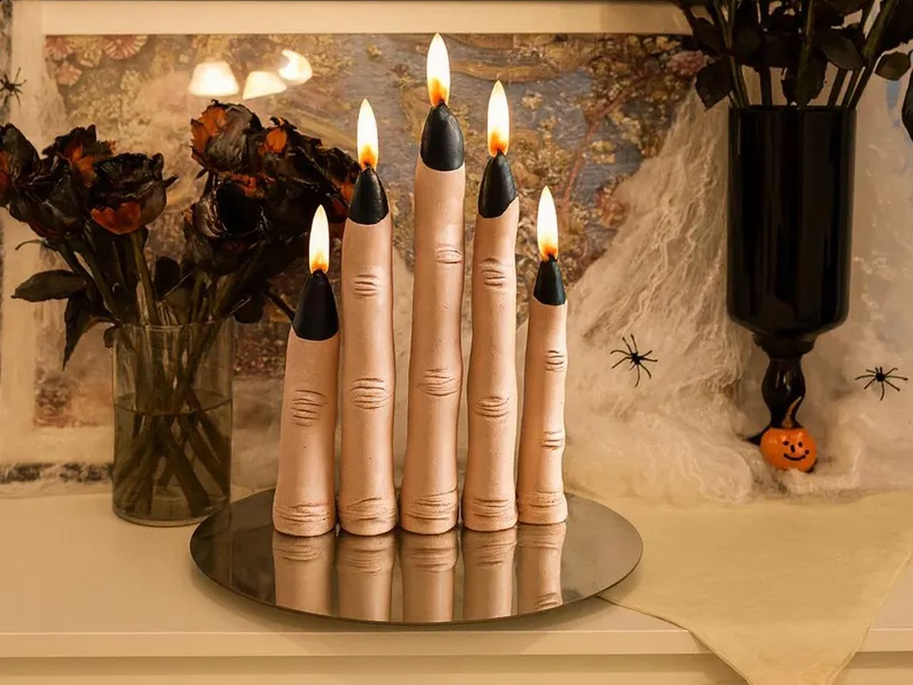 Halloween Finger Candles