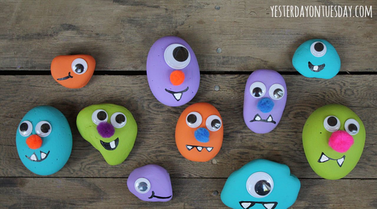 Monster Rocks Crafts
