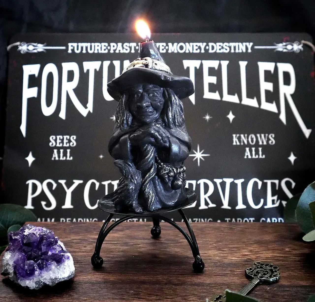 Mystical Witchy Candle