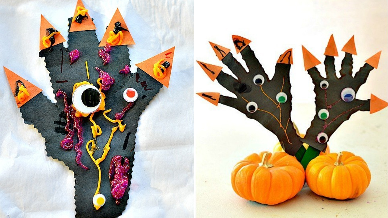 Spooky Hands Craft