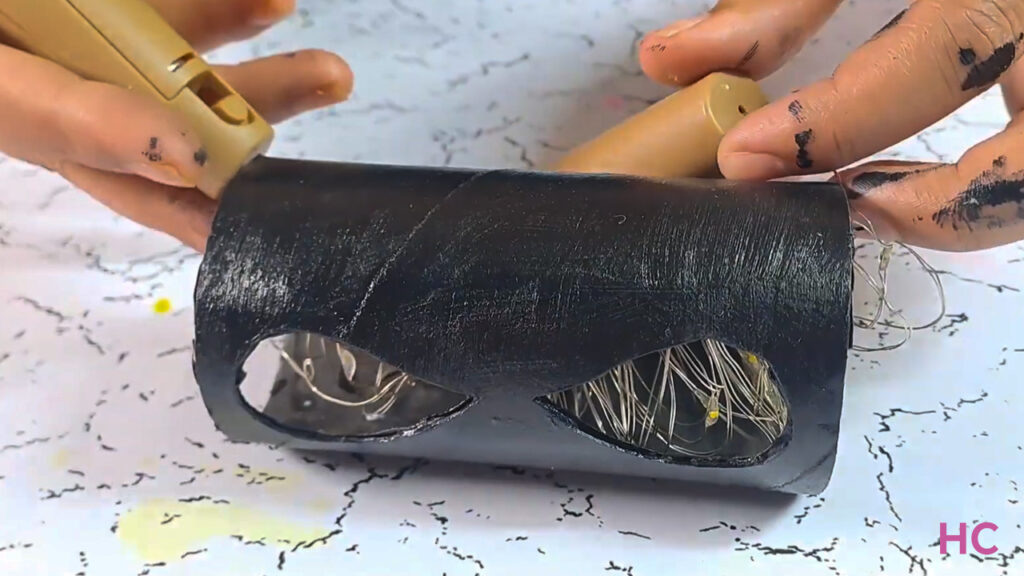 DIY Toilet Paper Roll Glow Eyes for a Spooky Halloween Decor