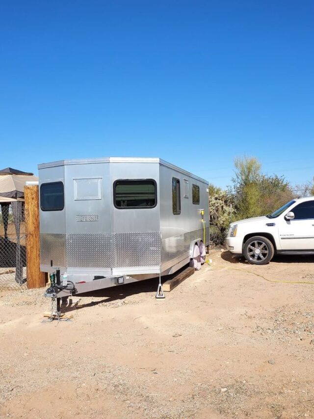 This Man’s Aluminum Camping Trailer Outsmarts Airstream