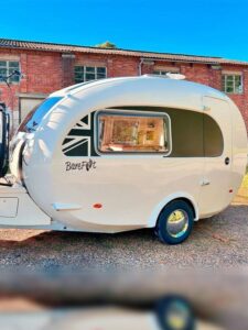 Barefoot Caravans Eclipse Retro Chic Camping Trailer