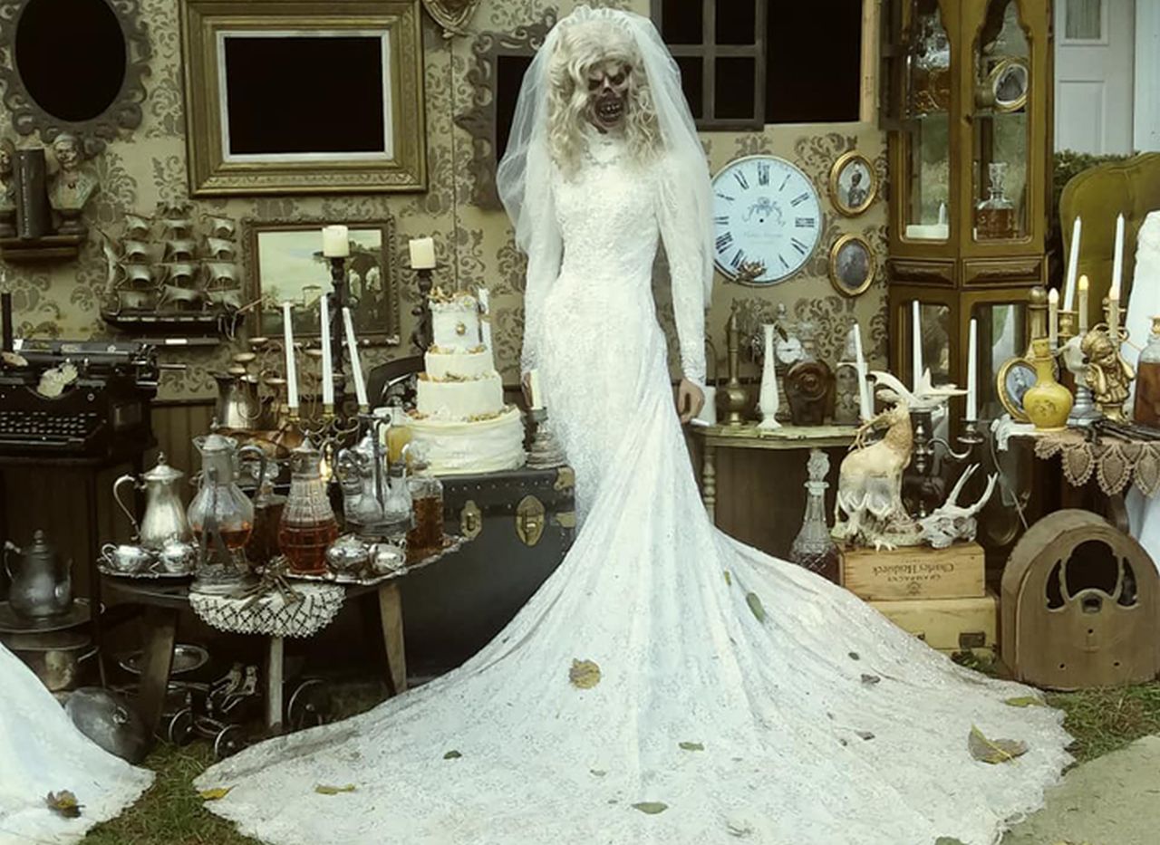 Corpse Bride Halloween Display