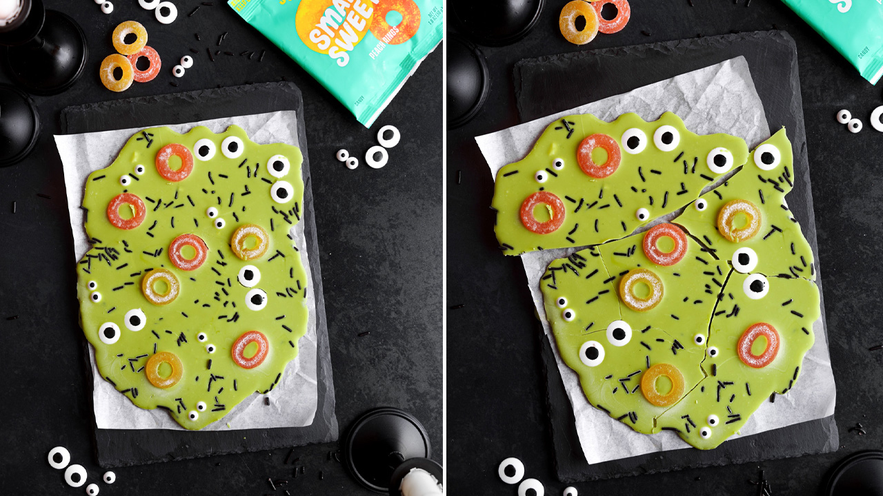 Halloween Candy Bark