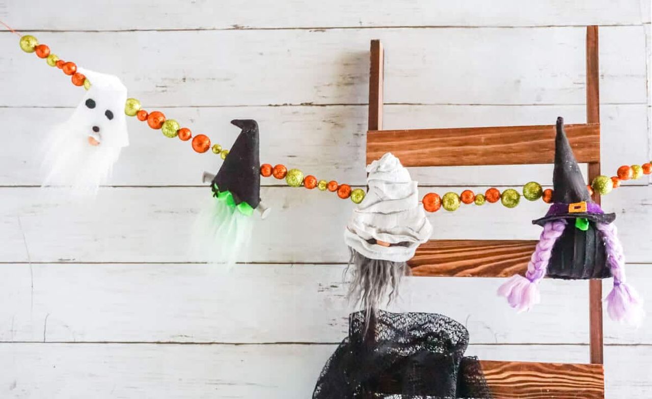 Halloween Gnome Garland