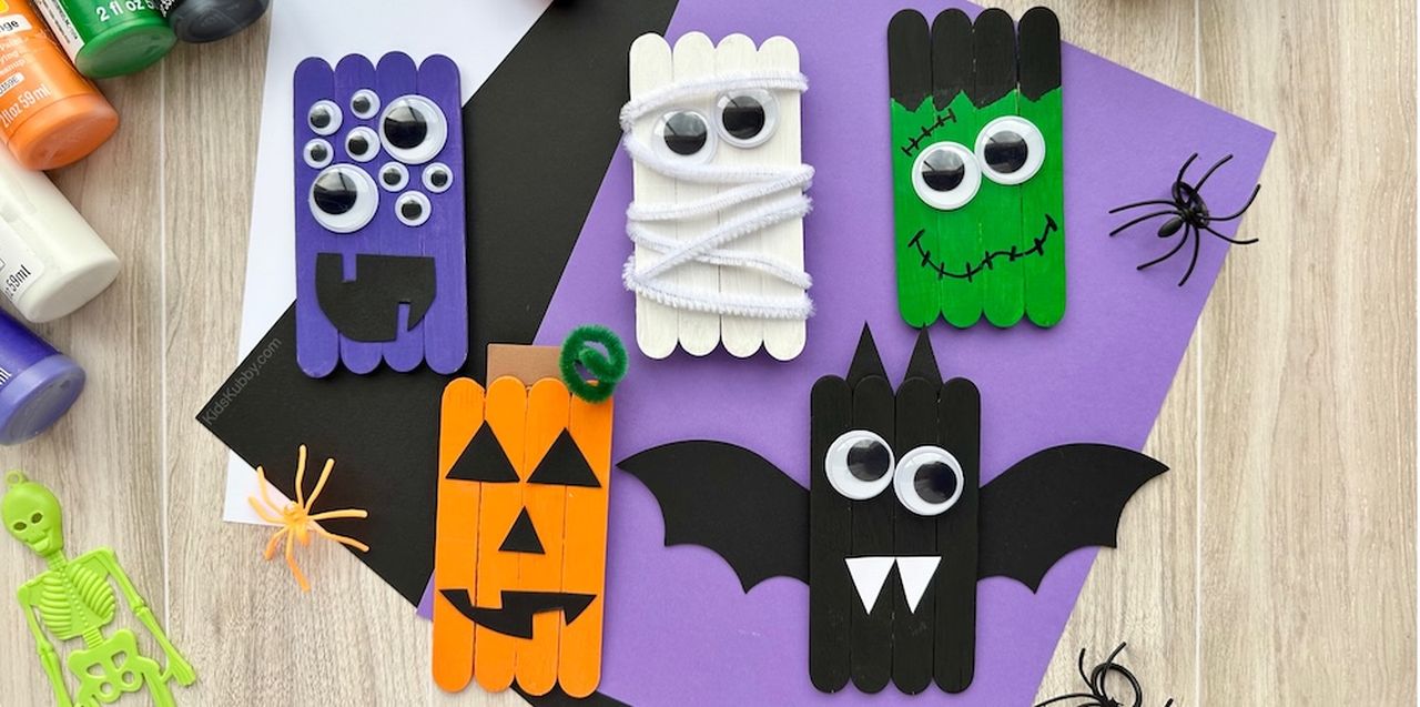 Halloween Popsicle Stick Crafts