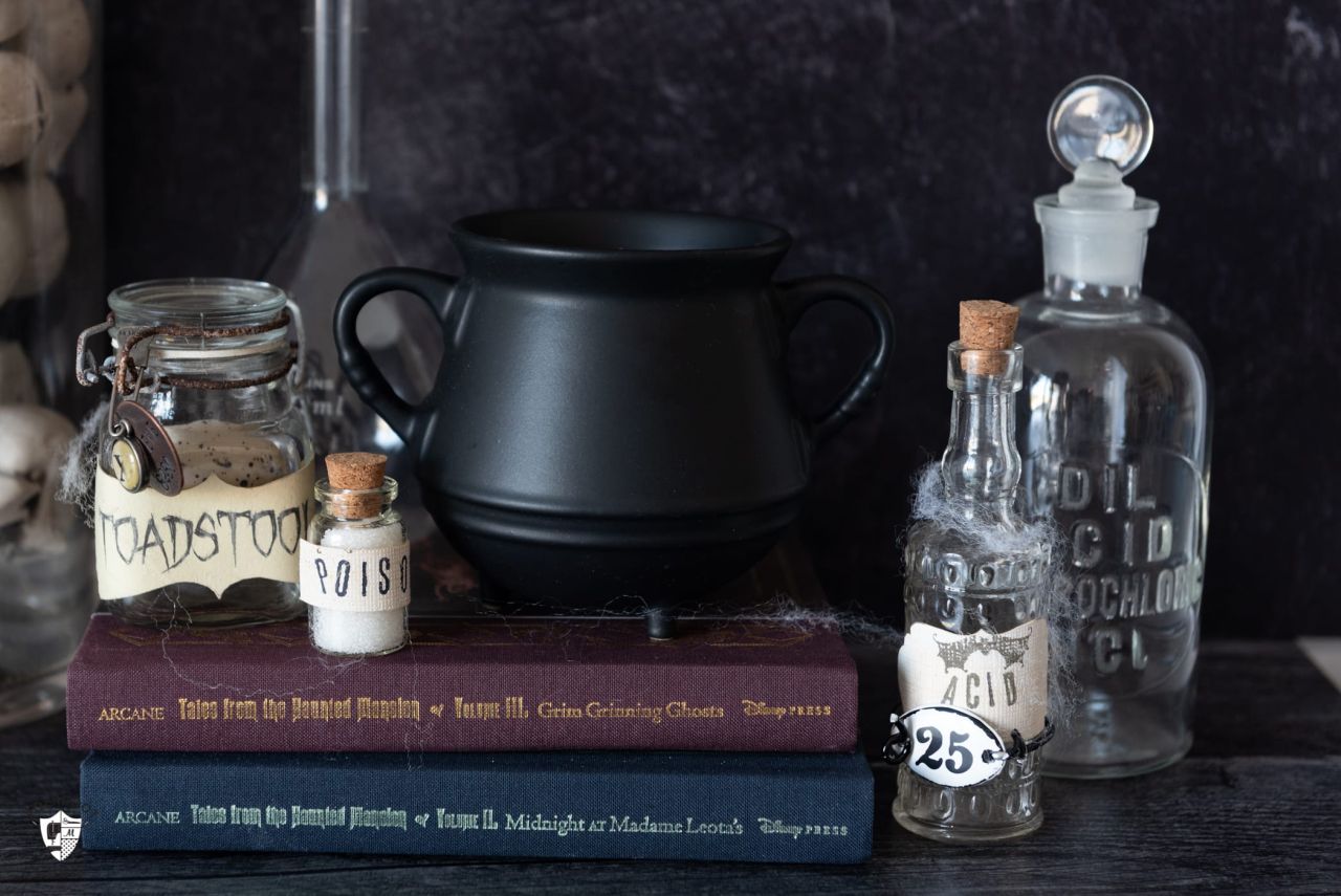 Halloween Potions Centerpiece