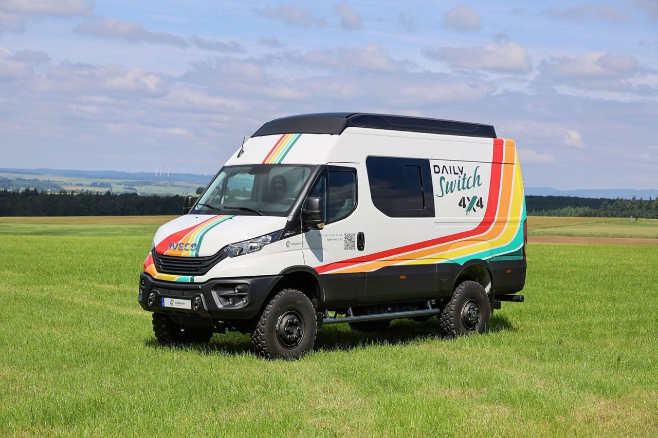 4x4 IVECO Daily Switch is Most Versatile Camper Van - Homecrux