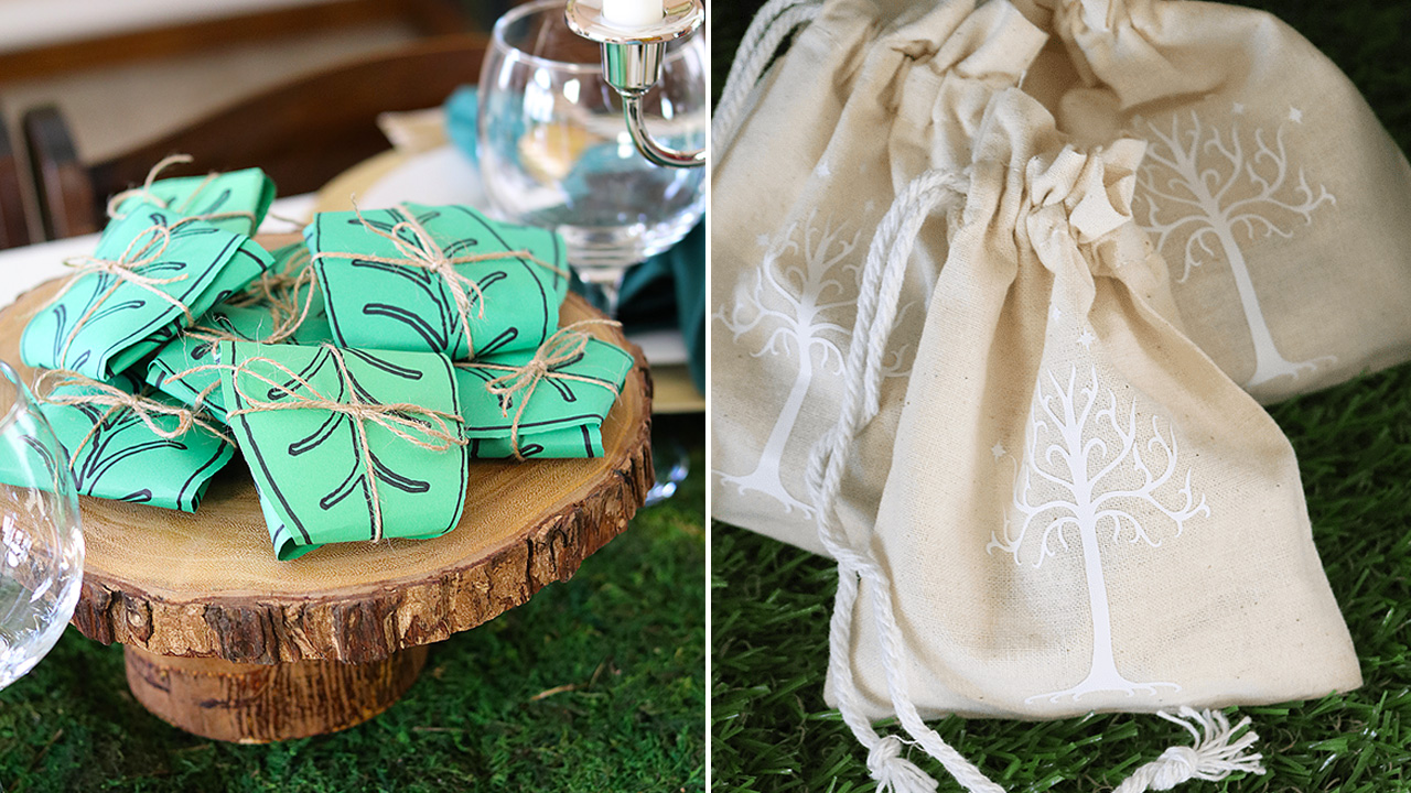 Lord of the Rings themed decoration