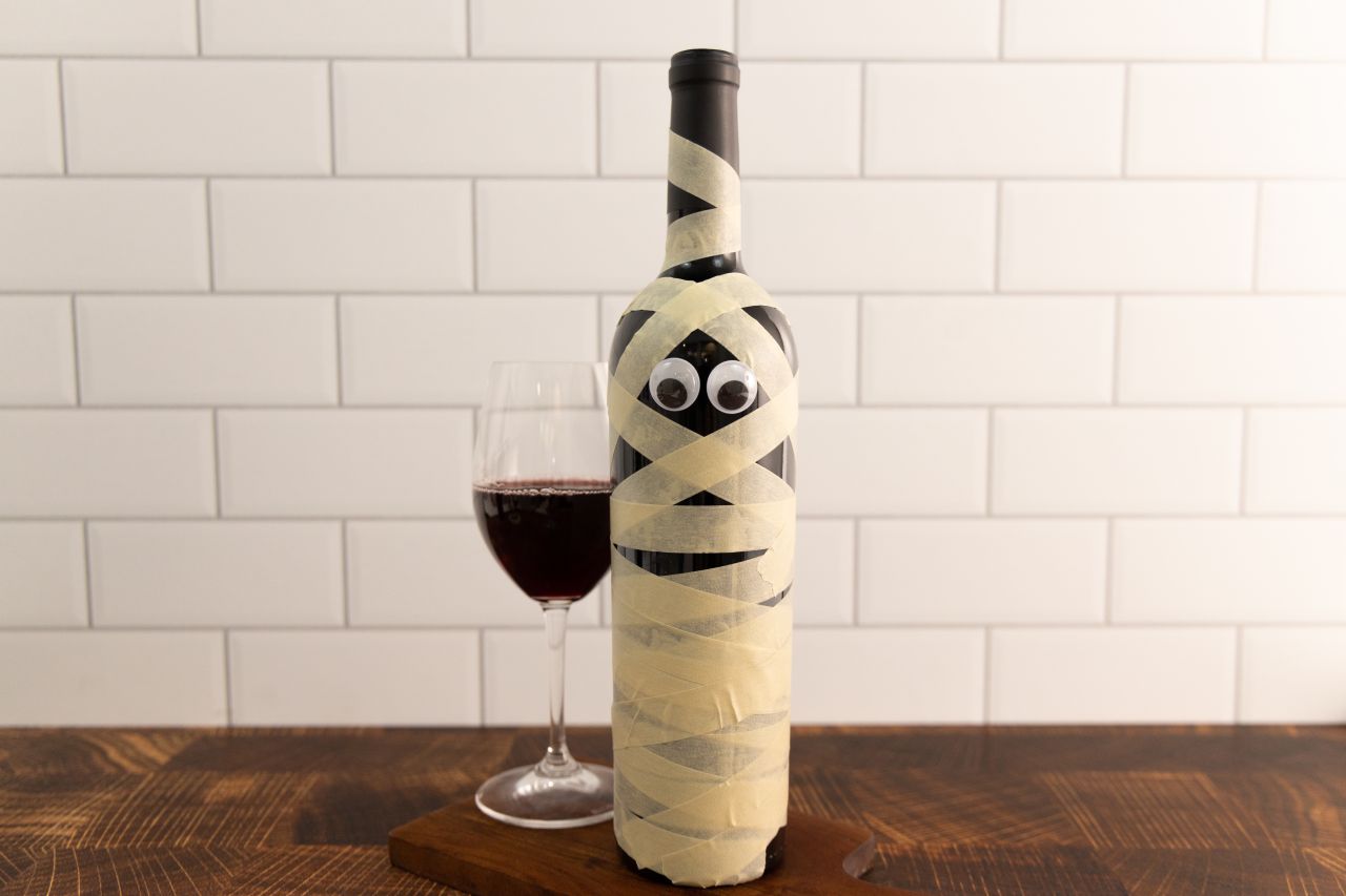 Mummy Wine Bottle