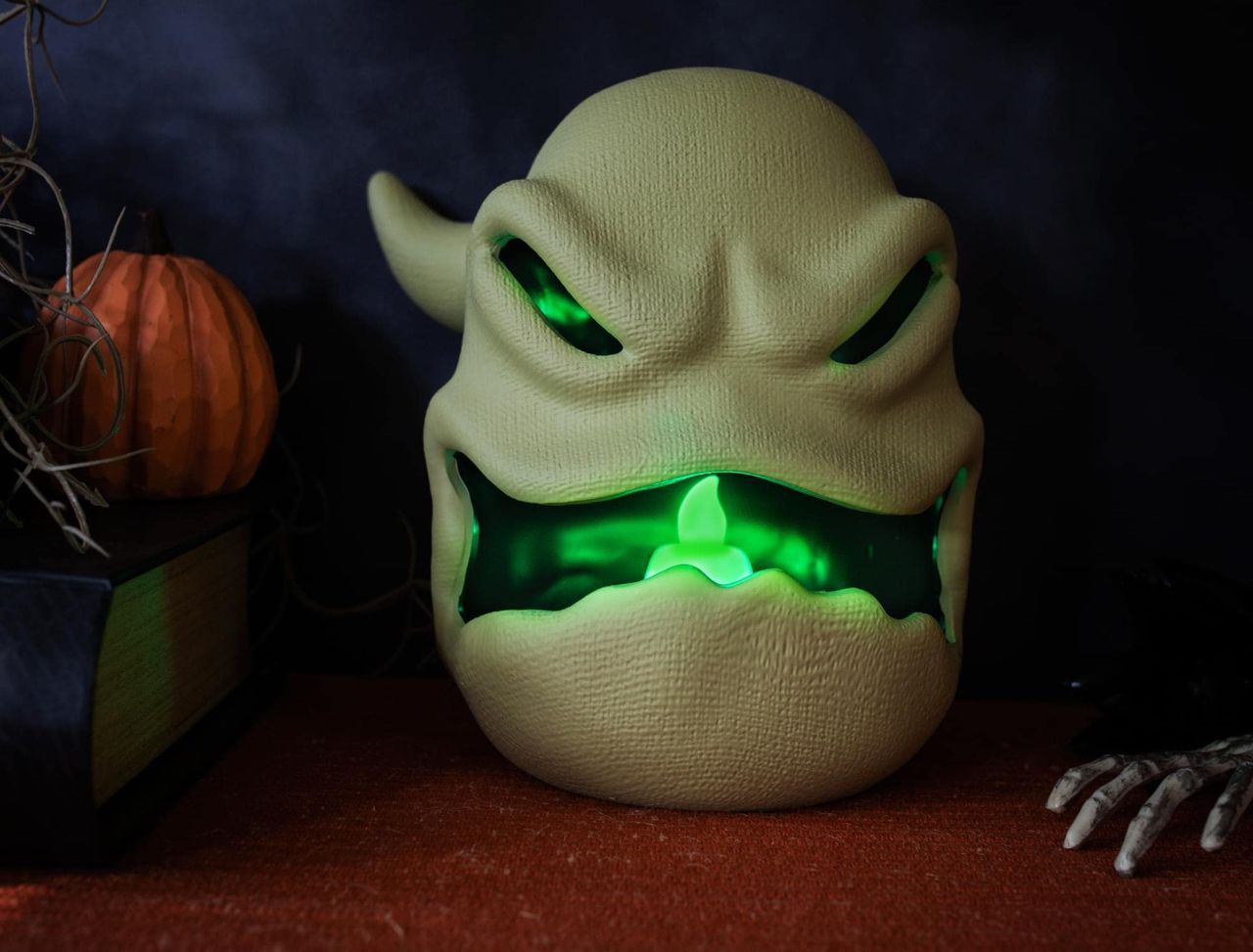 Oogie Boogie LED Flickering Flameless Candle