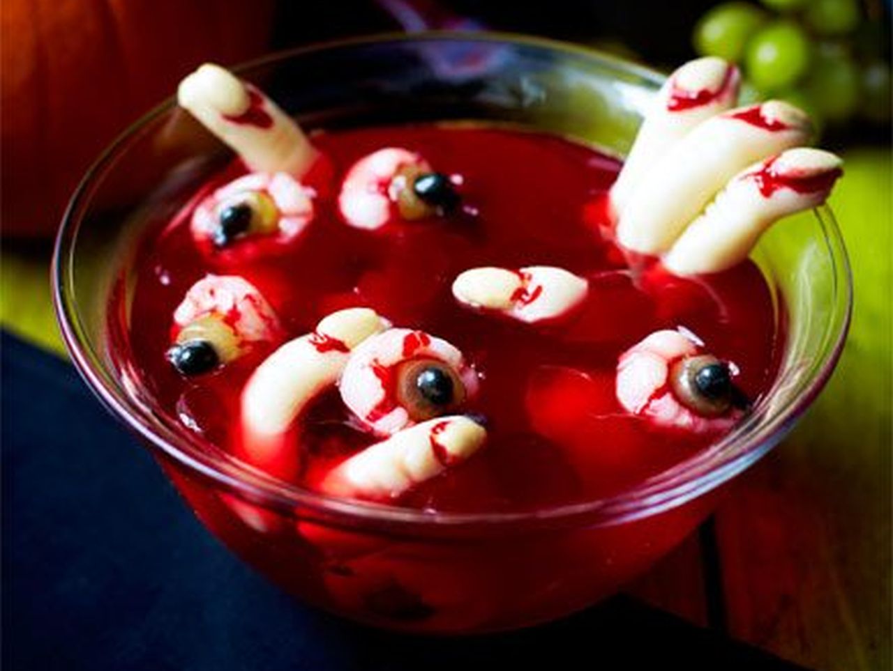 Scary Halloween jelly