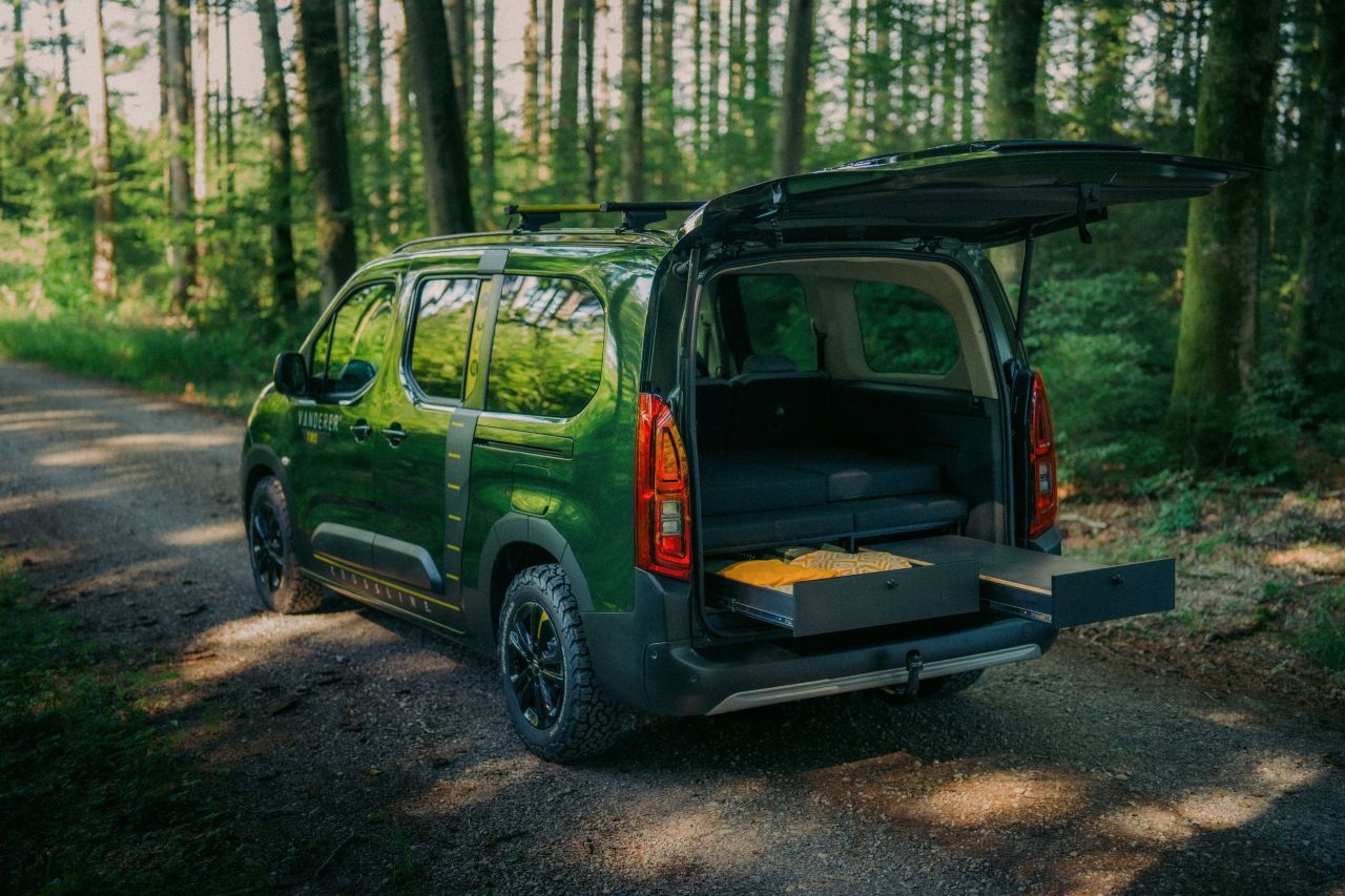 Vanderer Two is a Modular High-Roof Camper Van - Homecrux