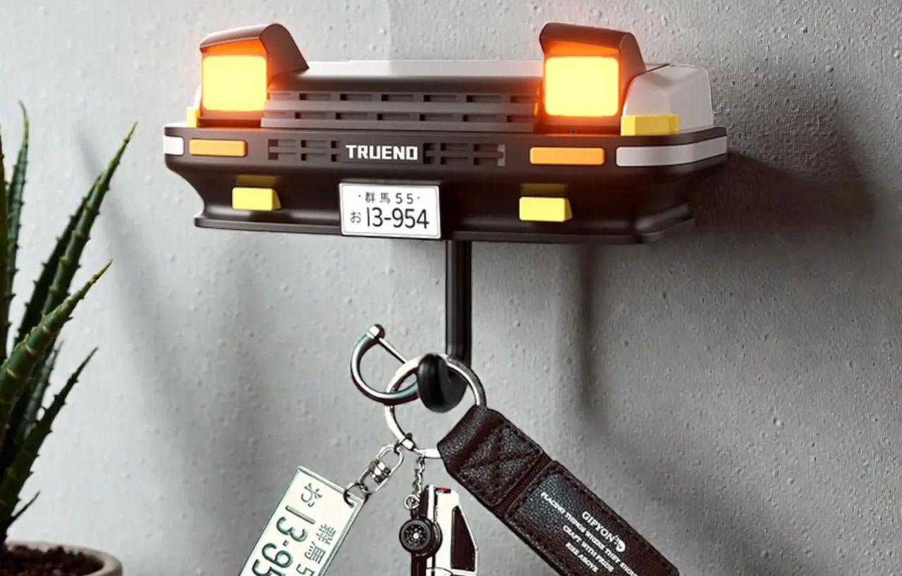AE86 Car Headlight Key Holder