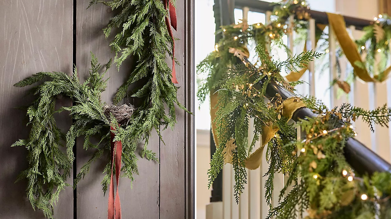 Artificial Cedar Garland