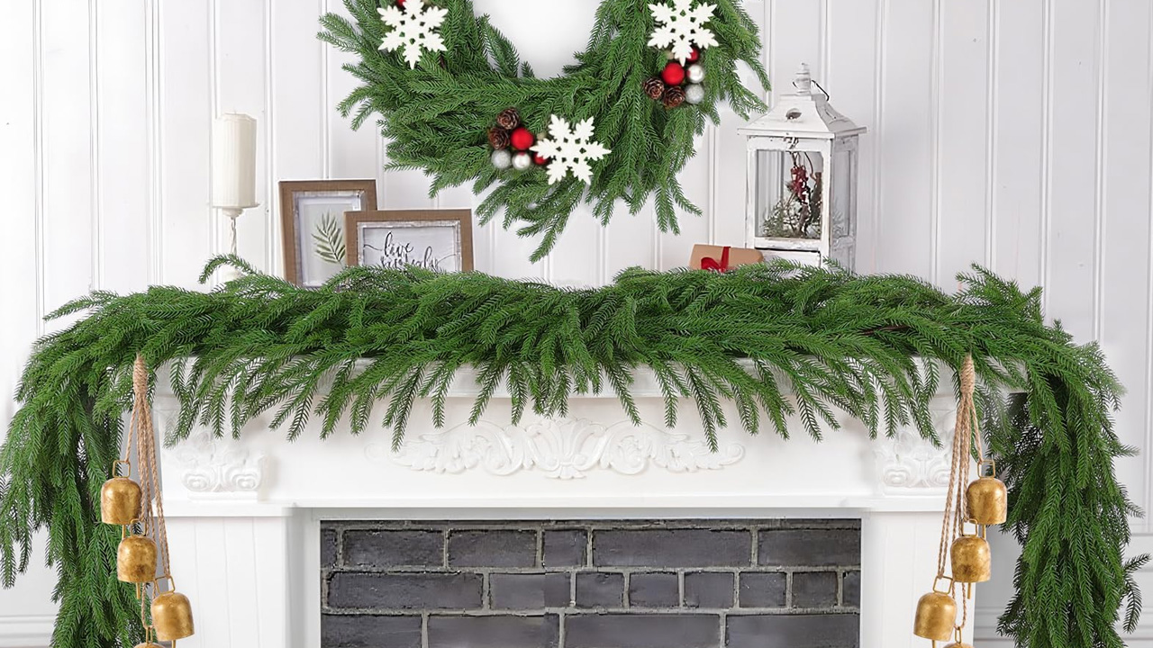 Artificial Norfolk Pine Garlands
