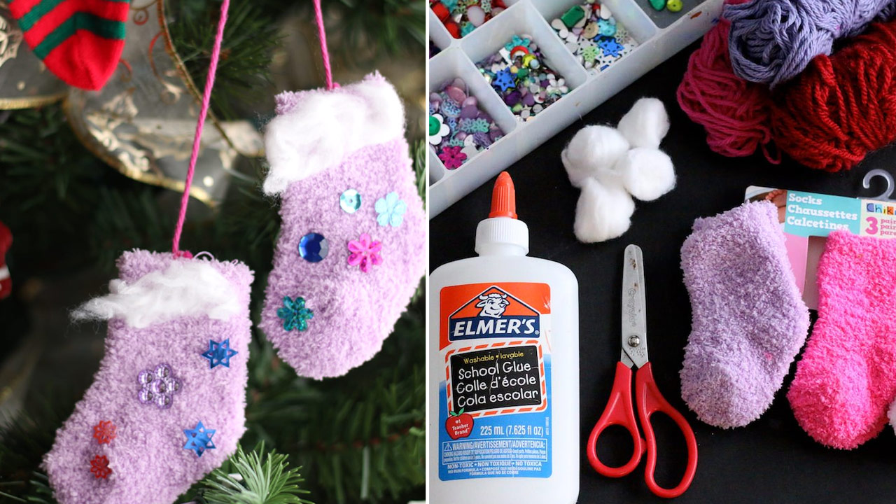 Baby's Socks Keepsake Ornament