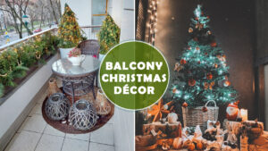 Balcony Christmas Décor Ideas