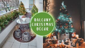 Balcony Christmas Decoration ideas