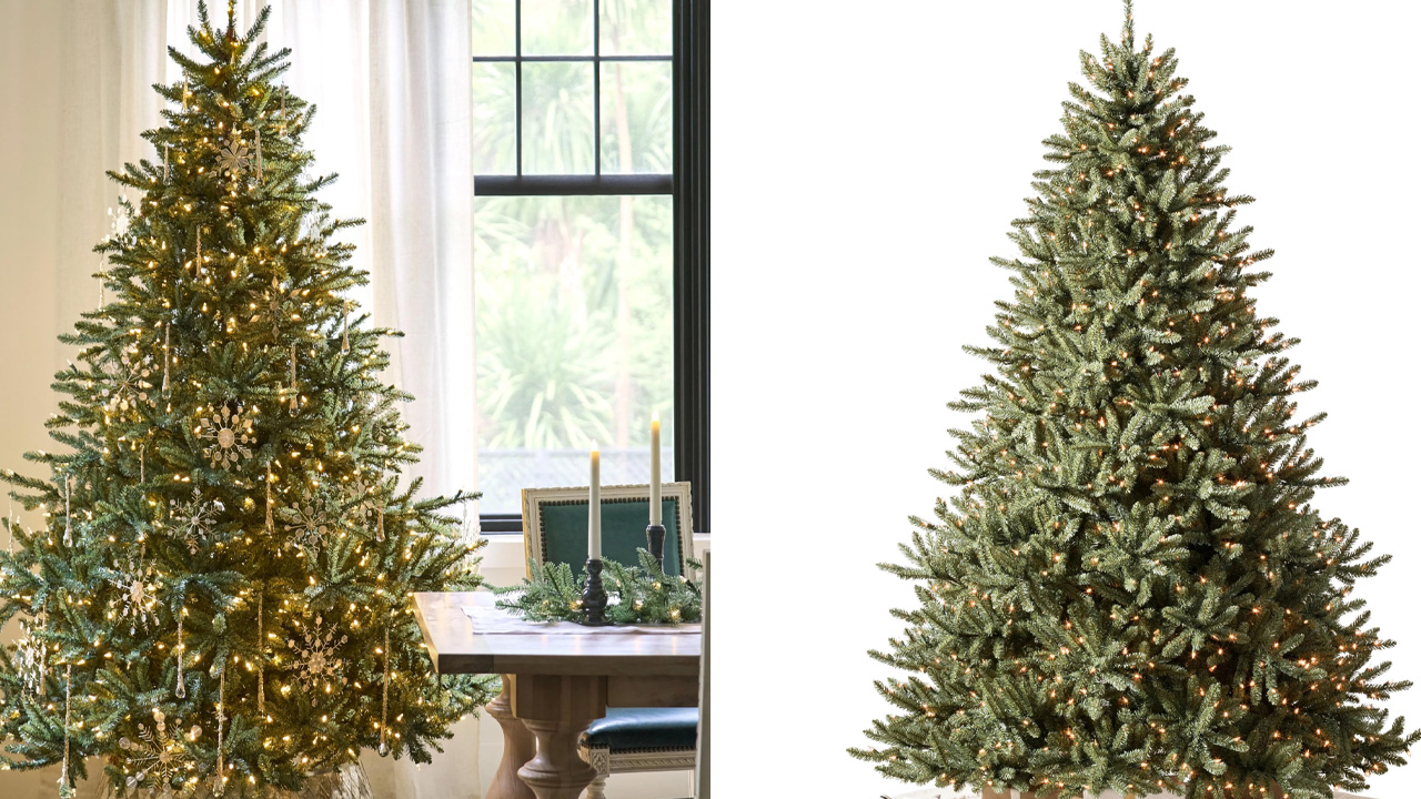 Balsam Hill 7.5ft Pre-Lit Classic Blue Spruce