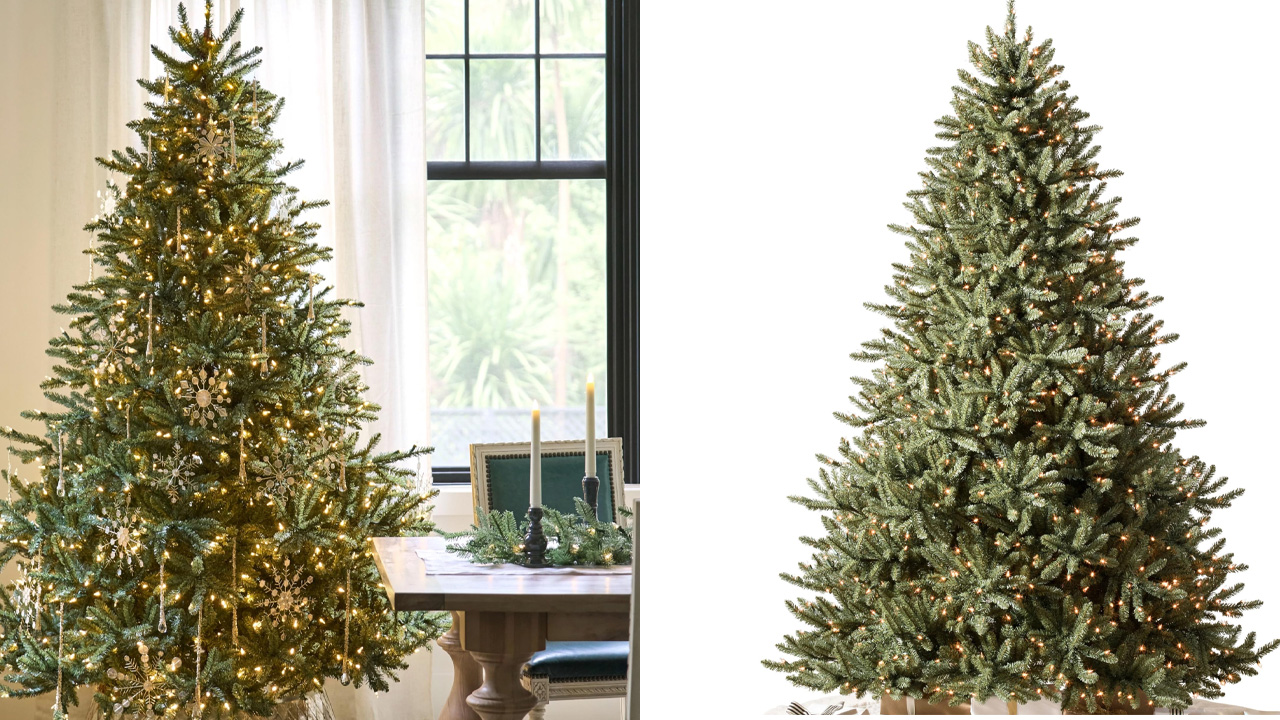 Balsam Hill 9ft Pre Lit Classic Blue Spruce