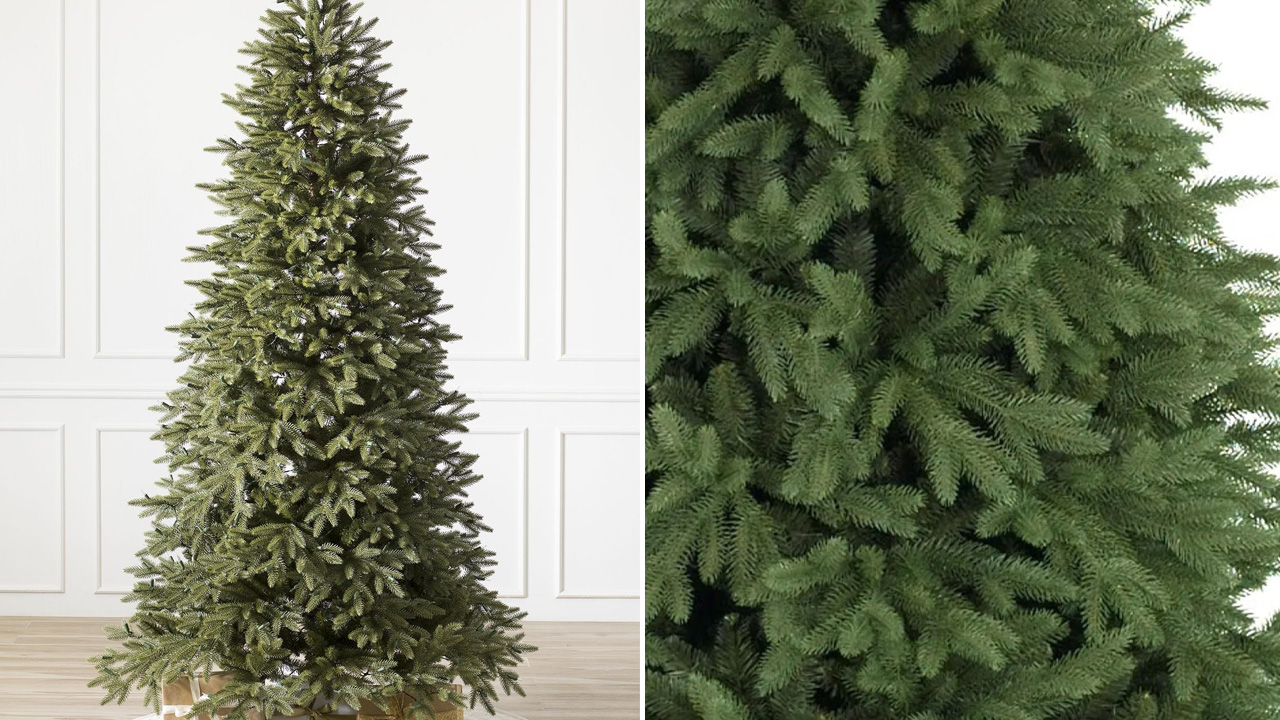 Balsam Hill Stratford Spruce Slim Artificial Christmas Tree