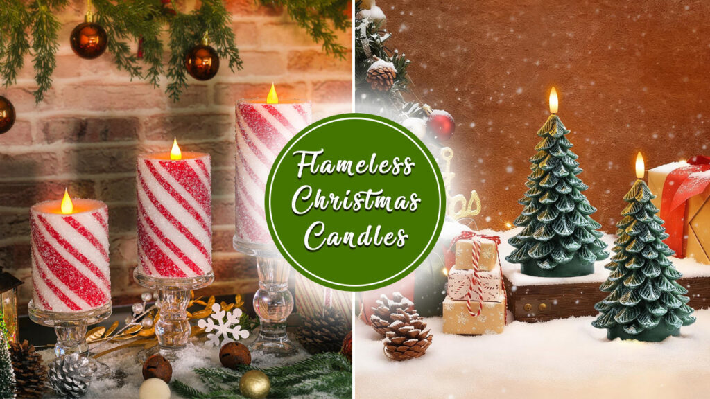Best Flameless Candles for Christmas You can buy on Amazon Right Now Best Flameless Candles for Christmas on Amazon