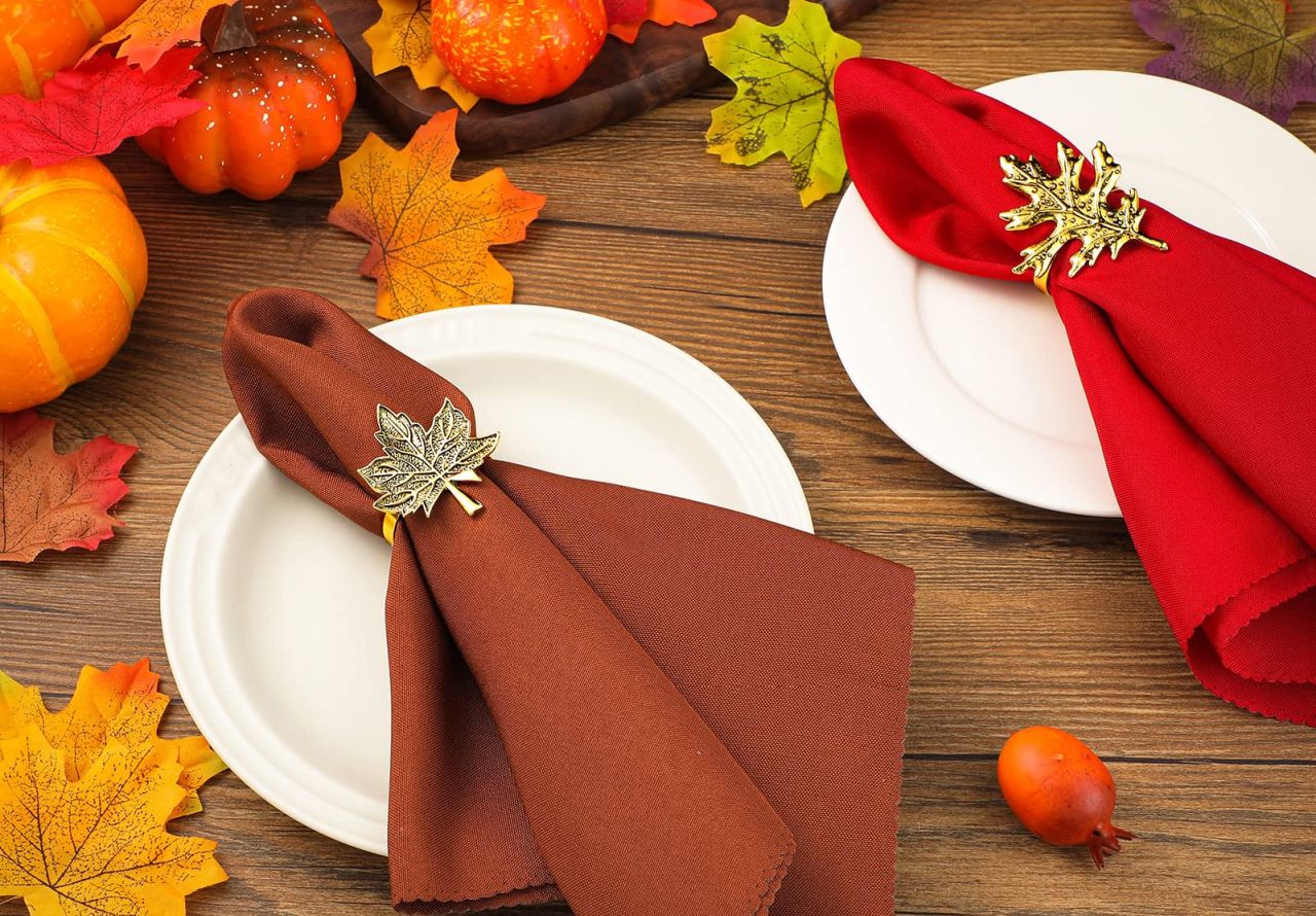 Best Thanksgiving napkin holder - Fall Thanksgiving Napkin Ring