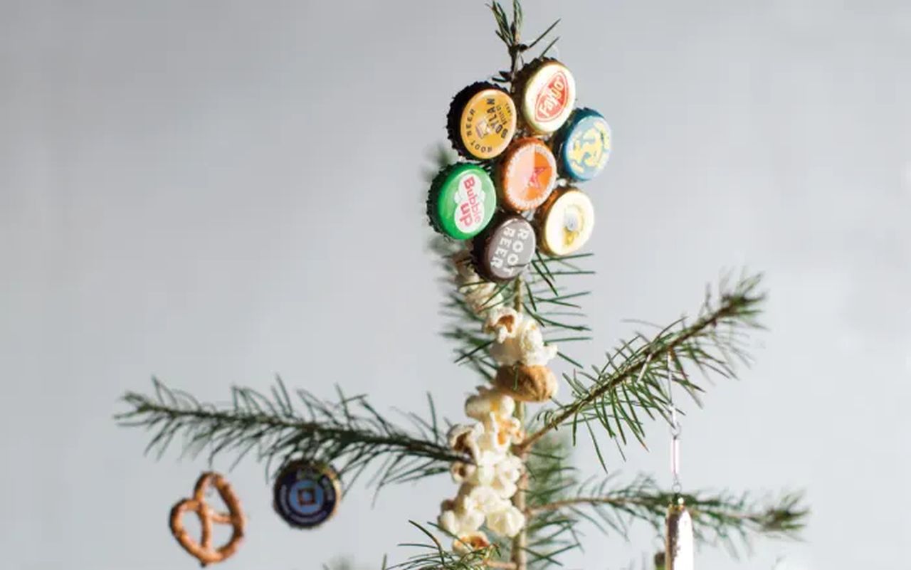 Bottle Cap Tree Topper