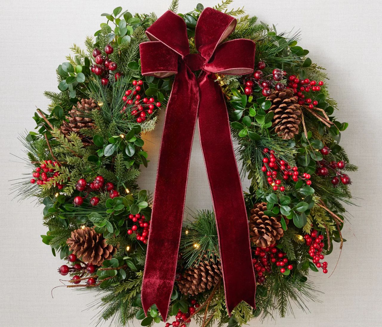 Boxwood & Berries Foliage