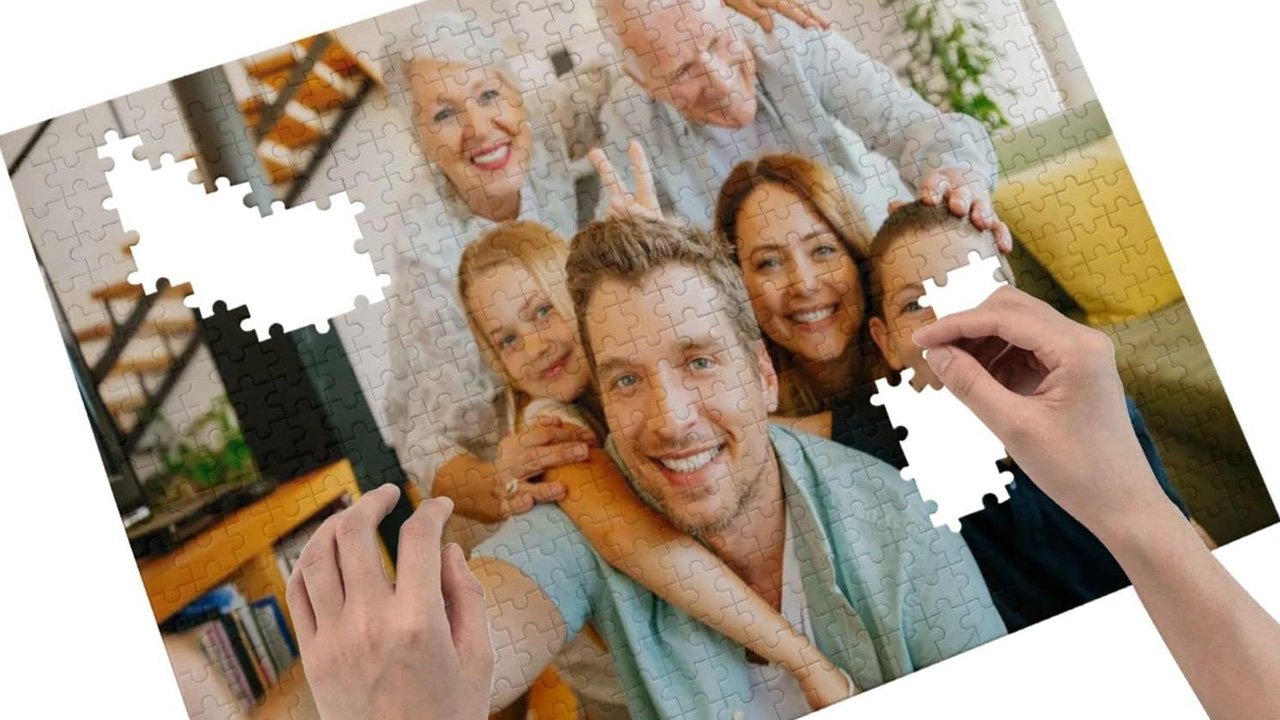 Custom Photo Jigsaw Puzzle for Mom