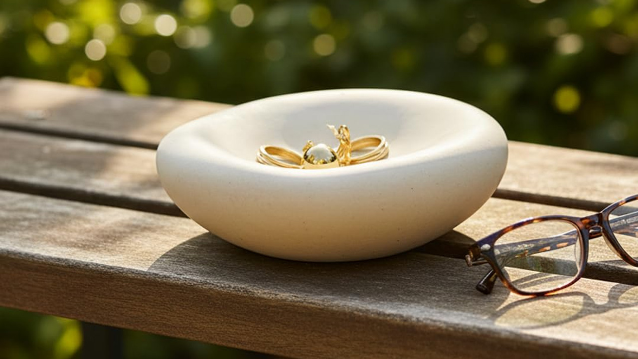 Decorative Concrete Bowl