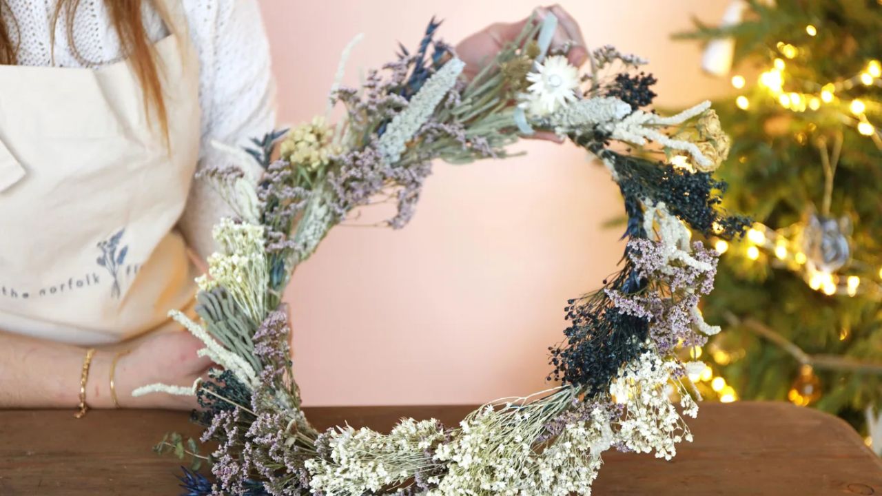 Dried Flowers Wreath