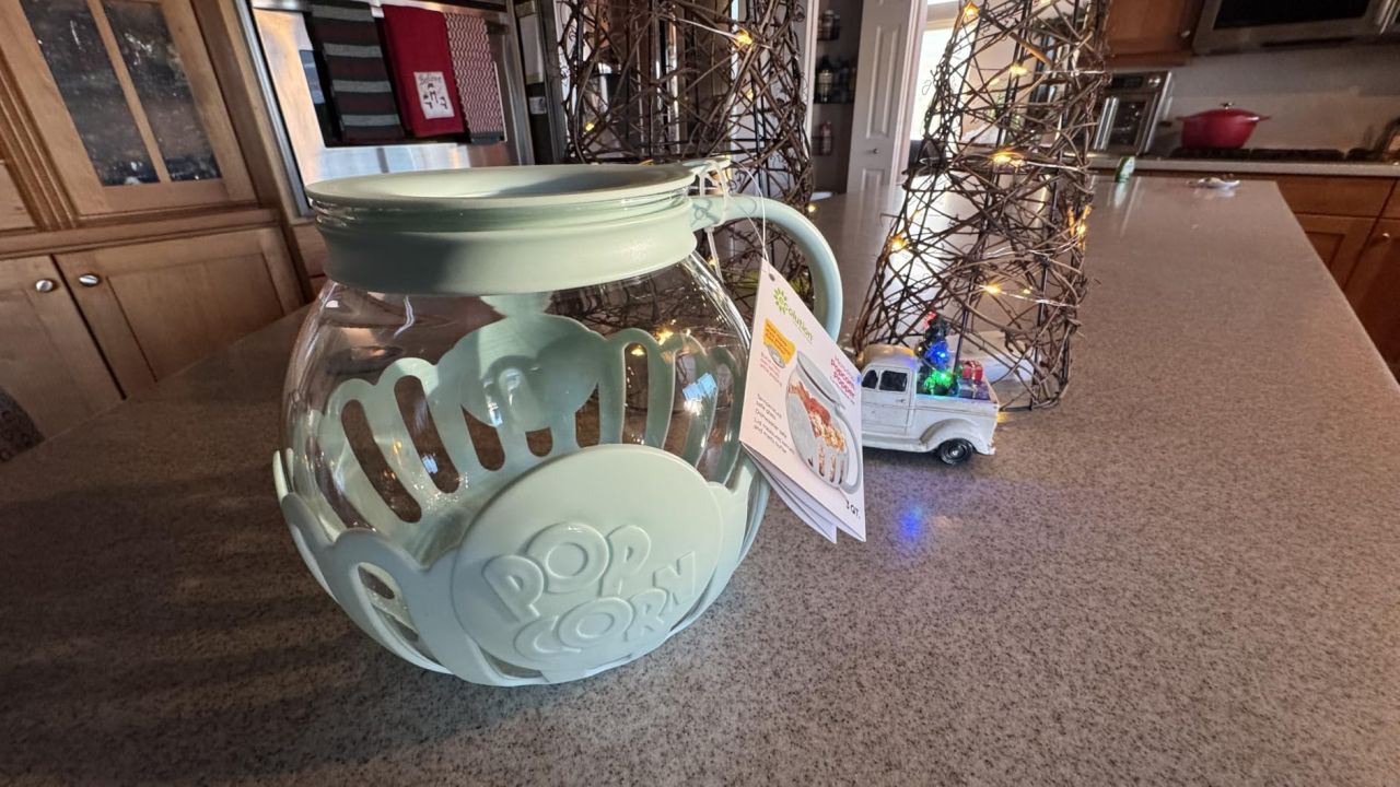 Ecolution Patented Micro-Pop Microwave Popcorn Popper