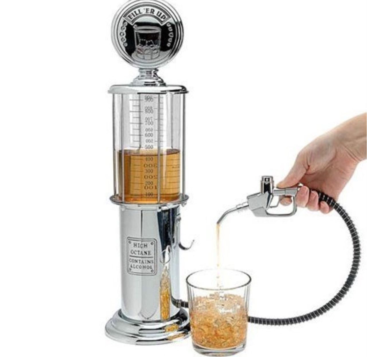 Godinger Barware Gas Pump Dispenser