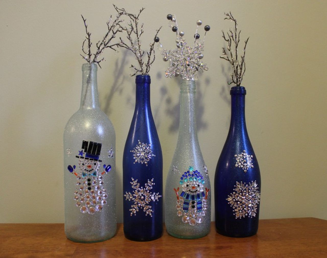 Holidays Wine Bottle Crafts