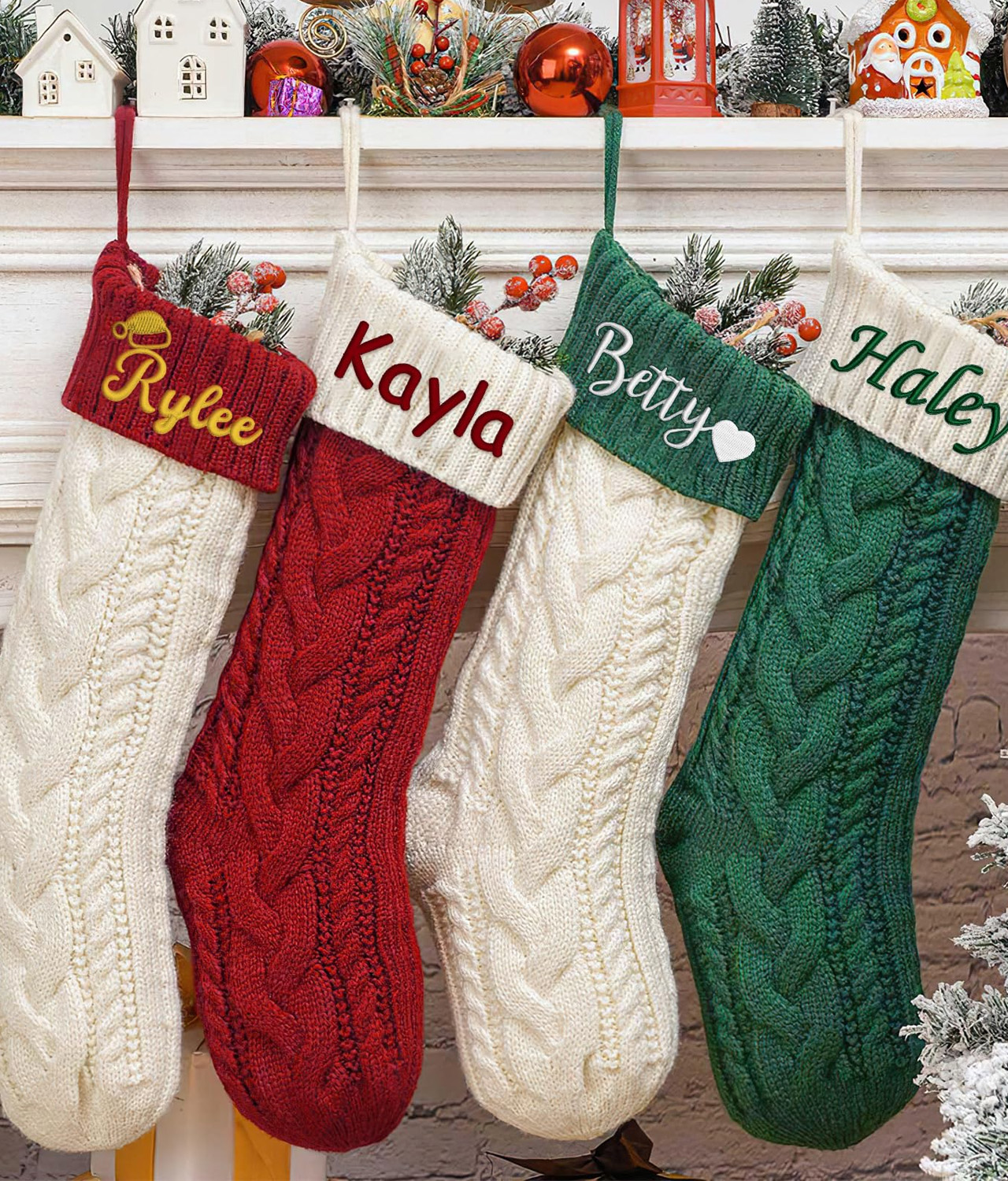 Knitted Christmas Stocking