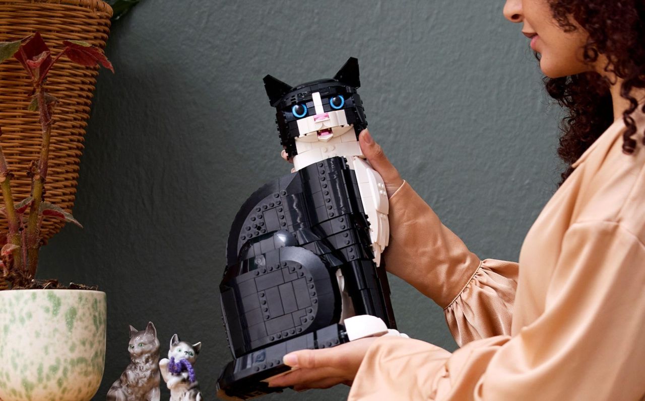 LEGO Ideas Tuxedo Cat