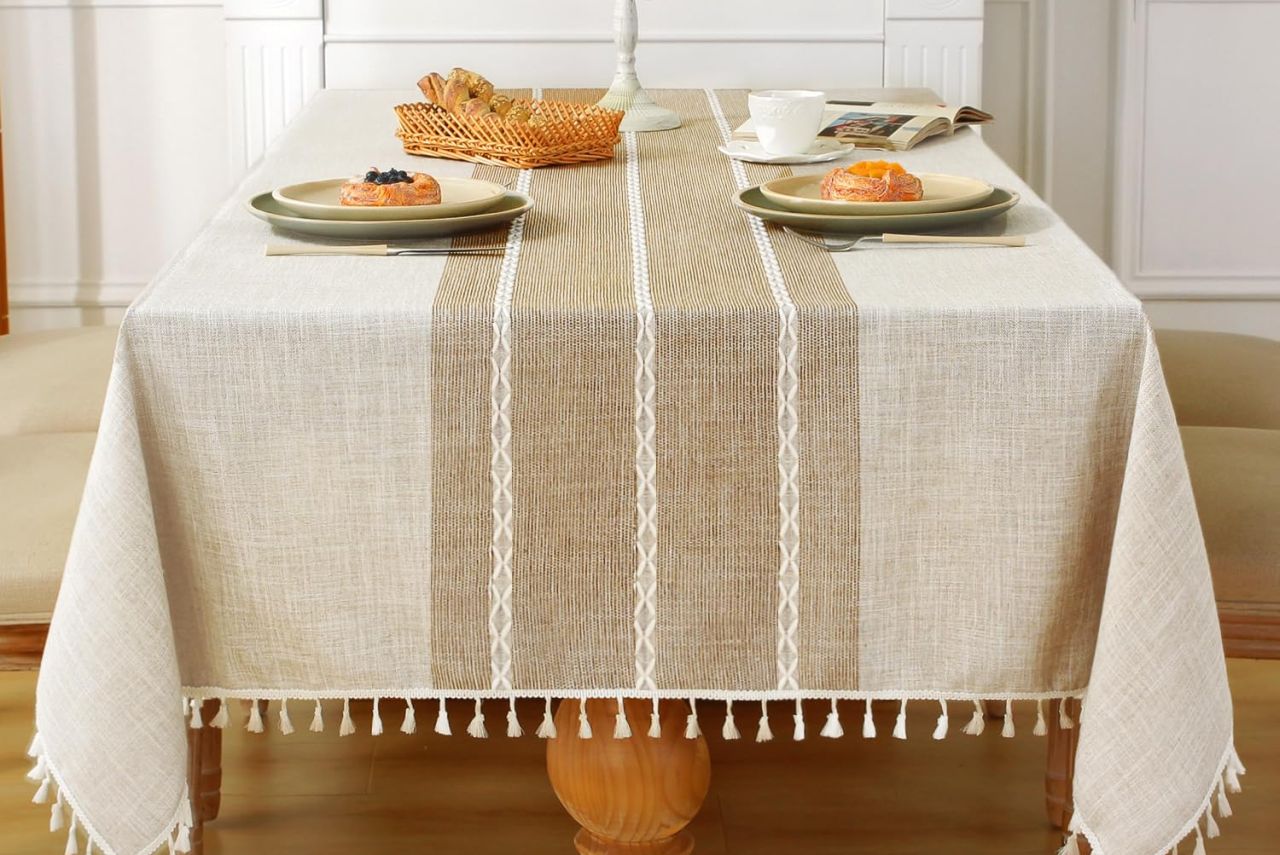 Laolitou Rustic Tablecloth