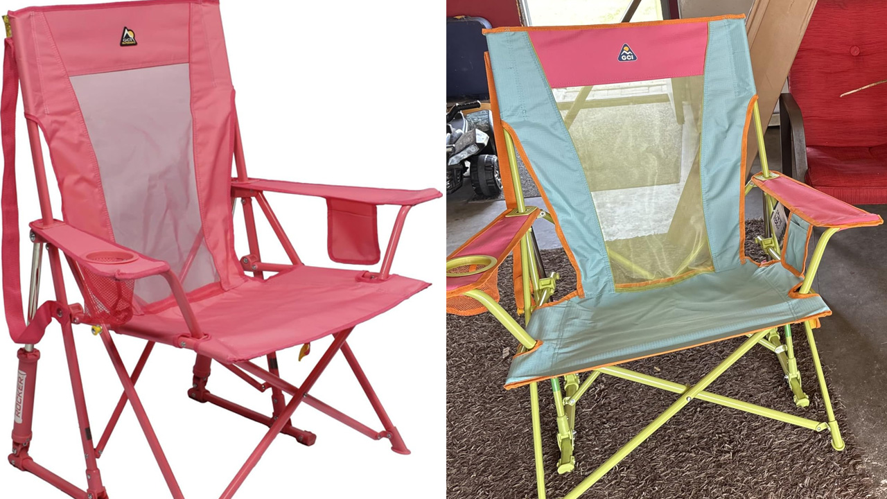 Outdoor Comfort Pro Rocker Camping Chair