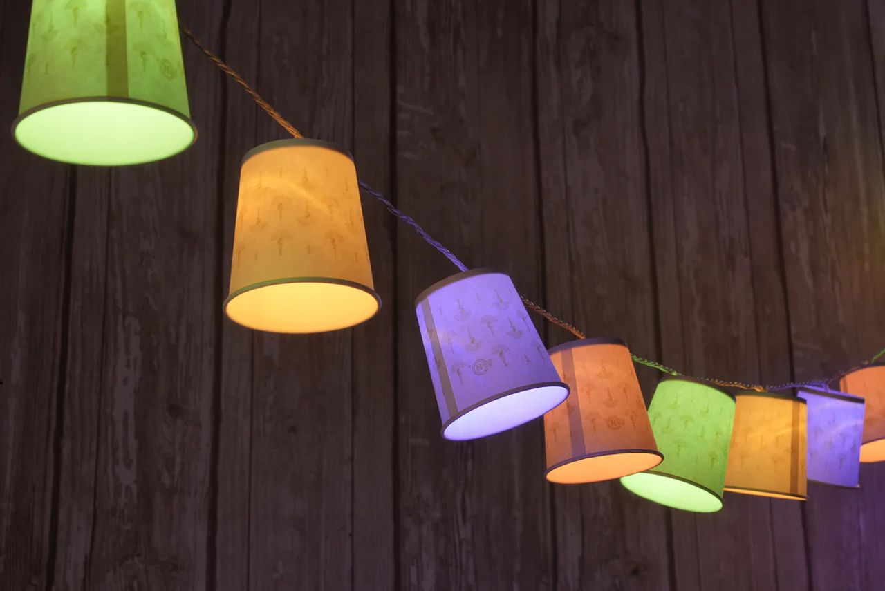 Paper Cup String Lights