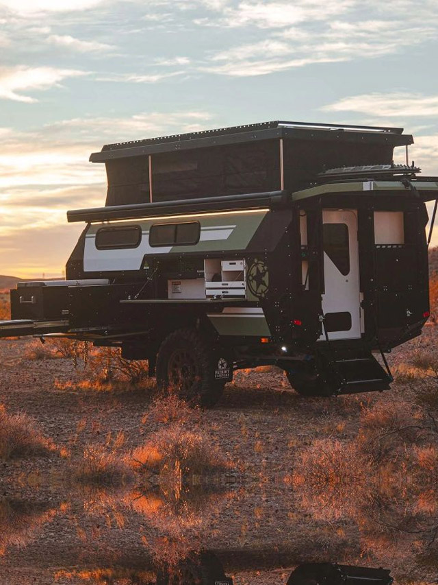 Inspired by Desert Racing, This Camper is Meant for Off-Roading