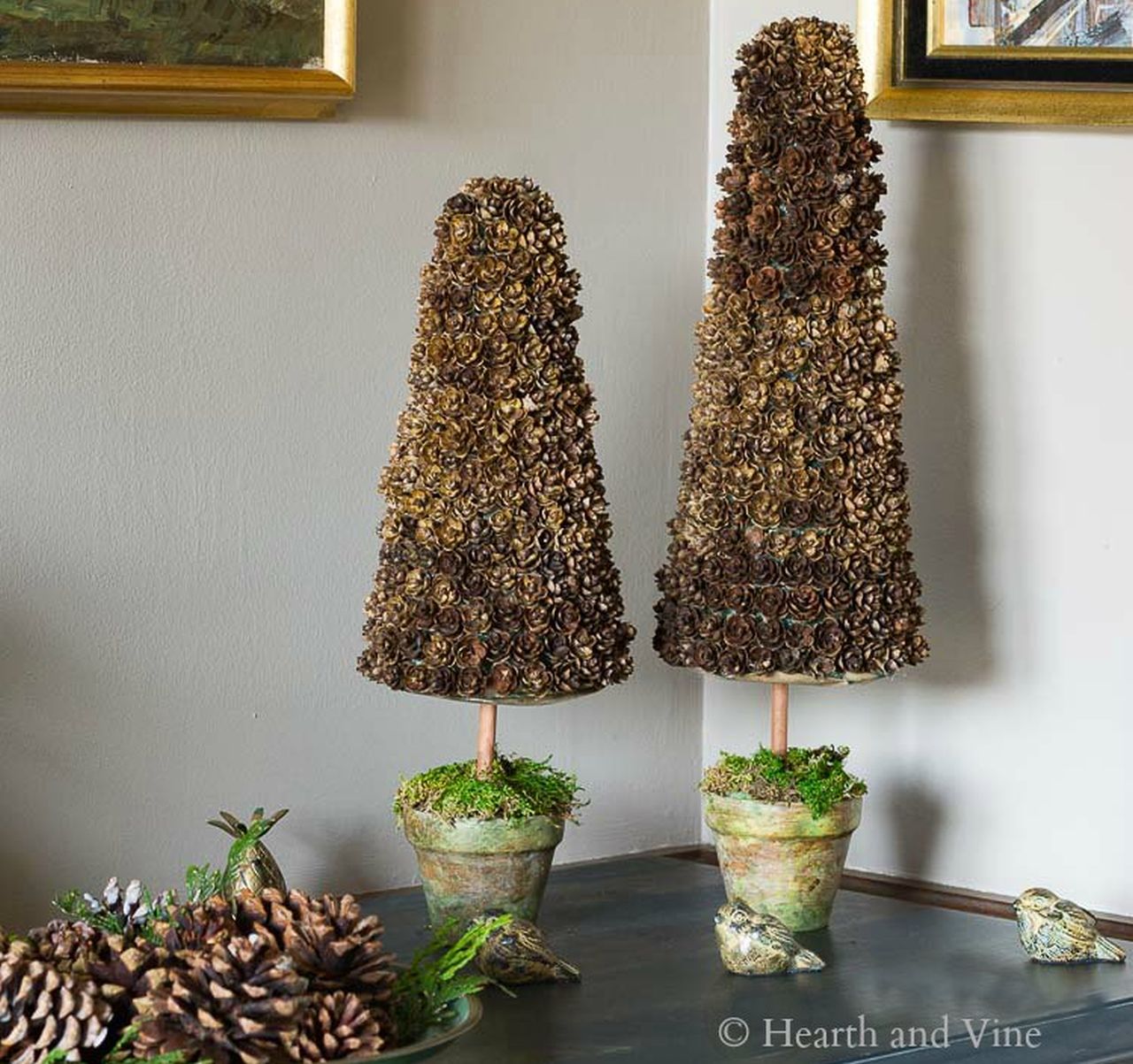 Pinecone Christmas Tree- 1