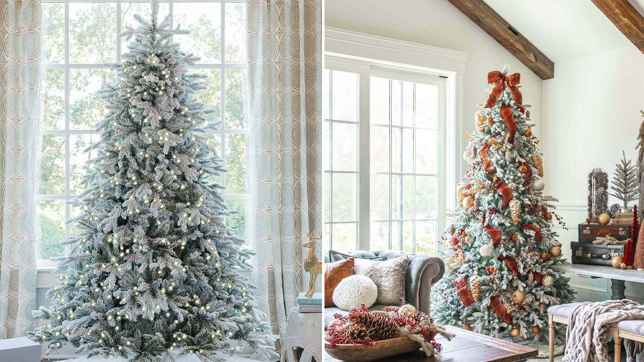 Queen Flock 7.5 ft Artificial Christmas Tree