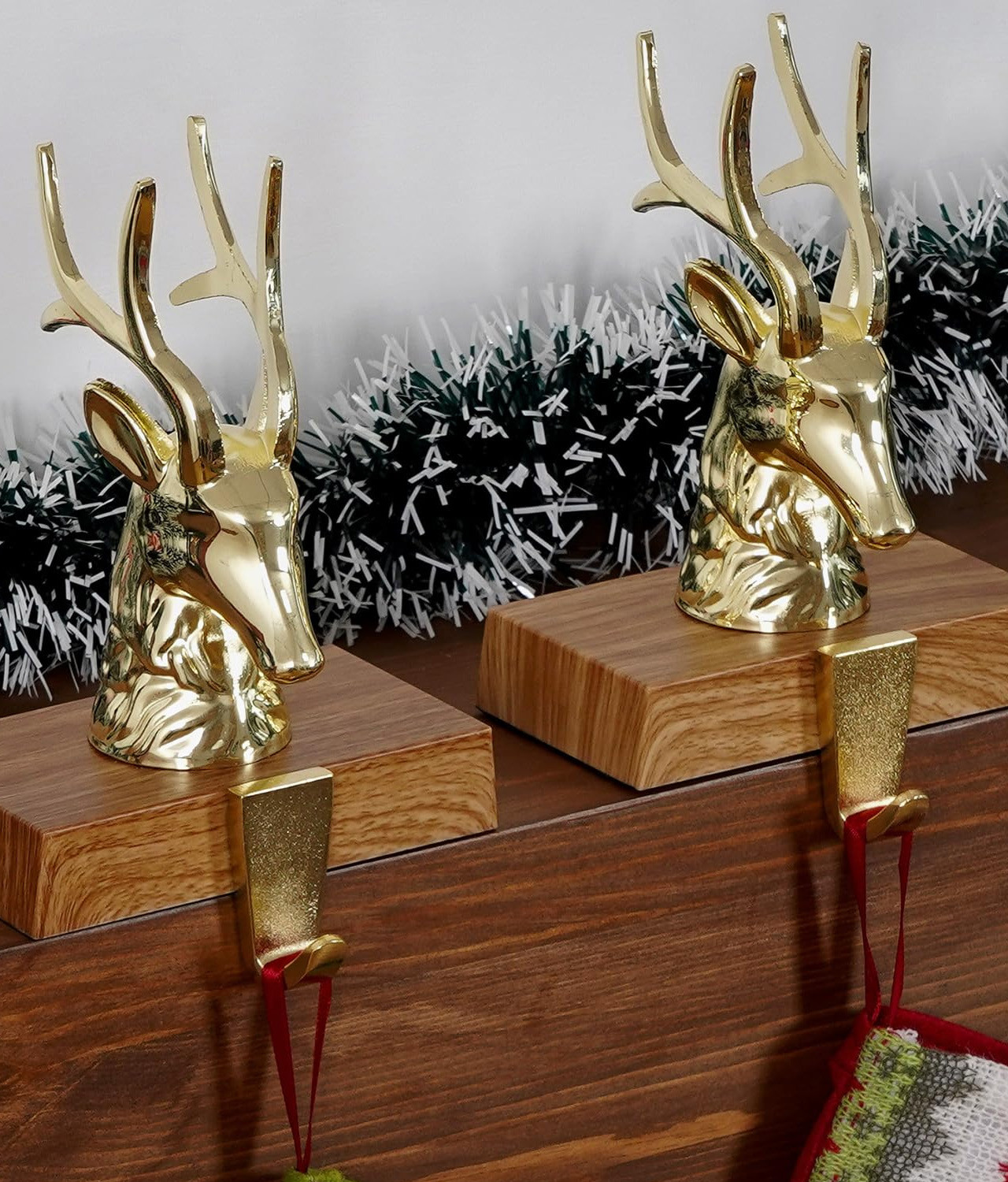Reindeer Stocking Holders